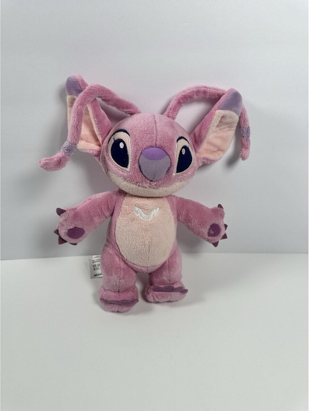 Disney Angel A.K.A. Experiment 624  10” Plush Lilo & Stitch Movie Purple Pink